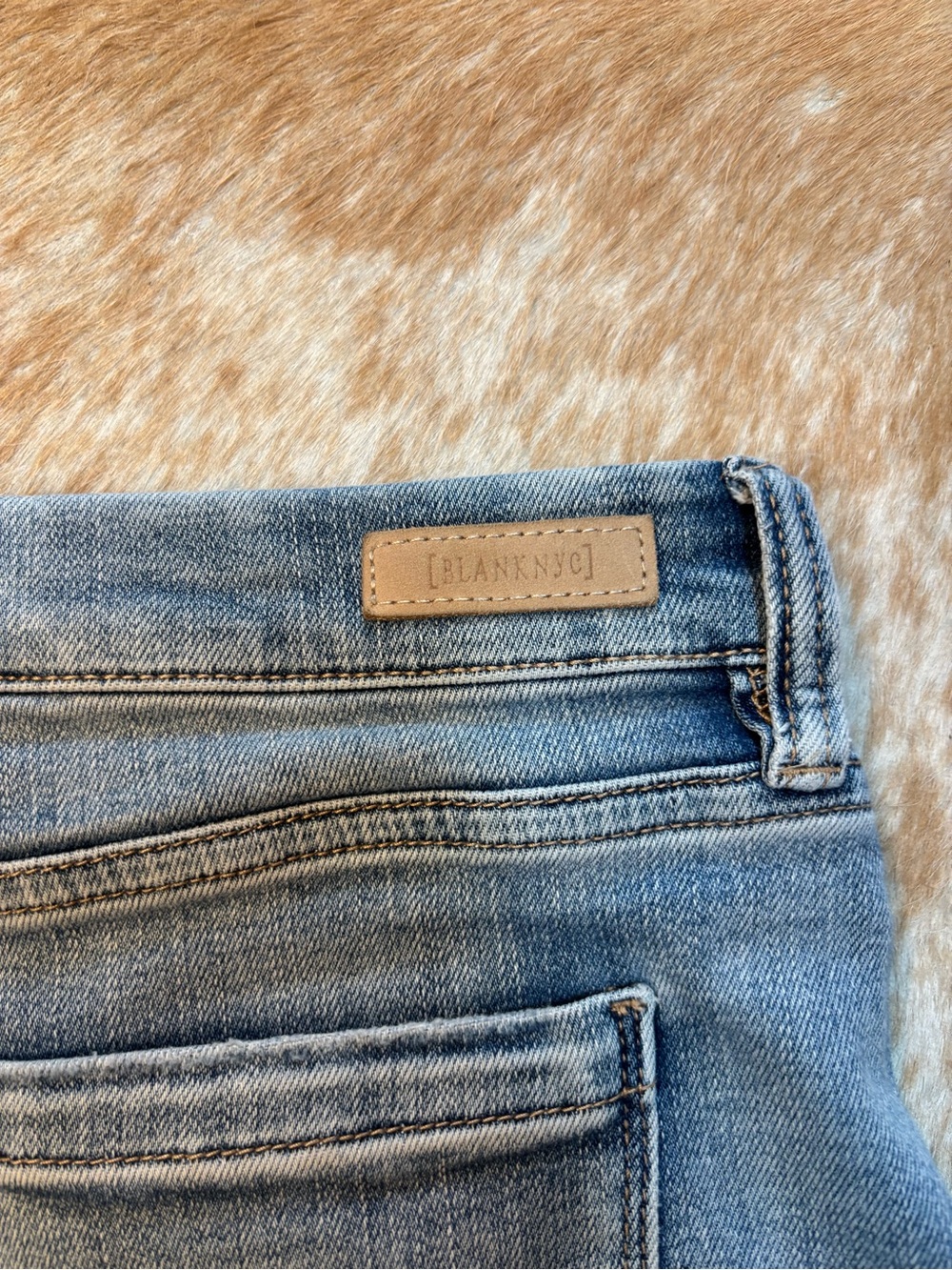 Blank NYC Faded Blue Skinny Jeans